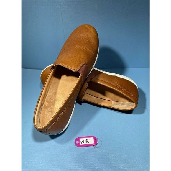 Vionic Magnolia Gianna Brown Leather Slip-On Loafer Shoes Womens Sz US 9, EU 41 - Picture 1 of 8